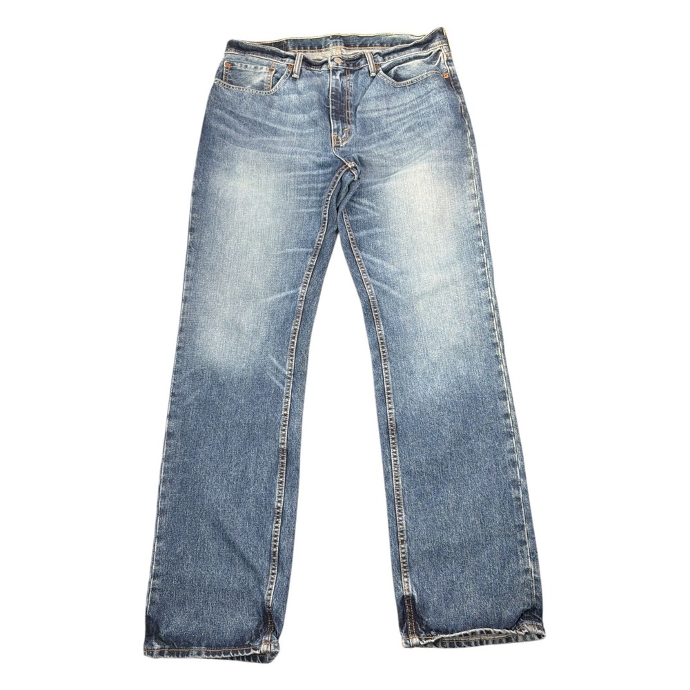 Levis 559 Relaxed Straight Jeans Mens 36x36 Medium Wash Blue Denim 00559-0444